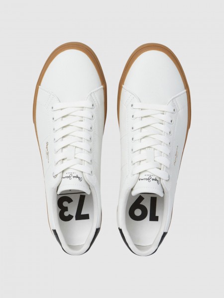 Tenis Hombre Blanco Pepe Jeans London