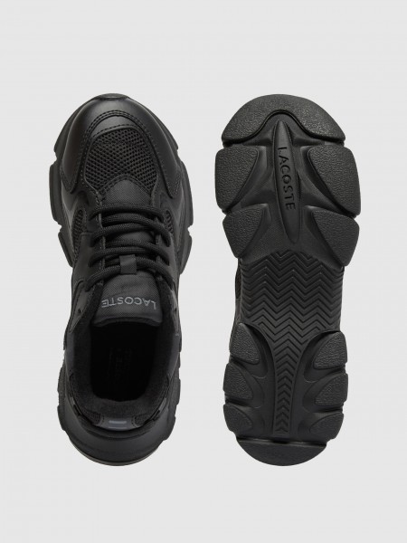 Tenis Nia Negro Lacoste