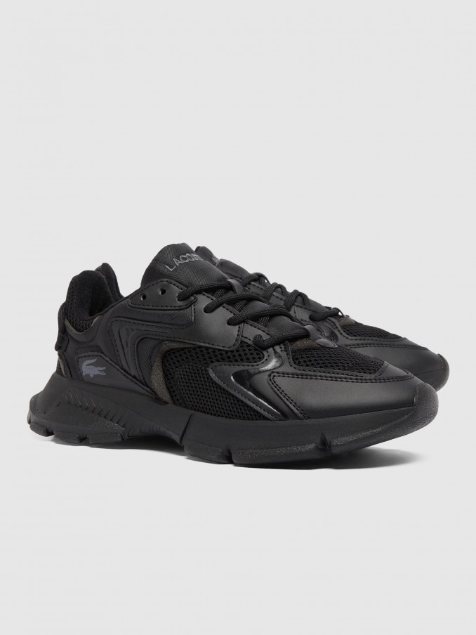 Sneakers Boy Black Lacoste