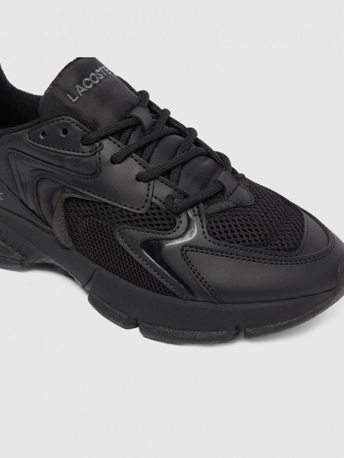 Tenis Nio Negro Lacoste