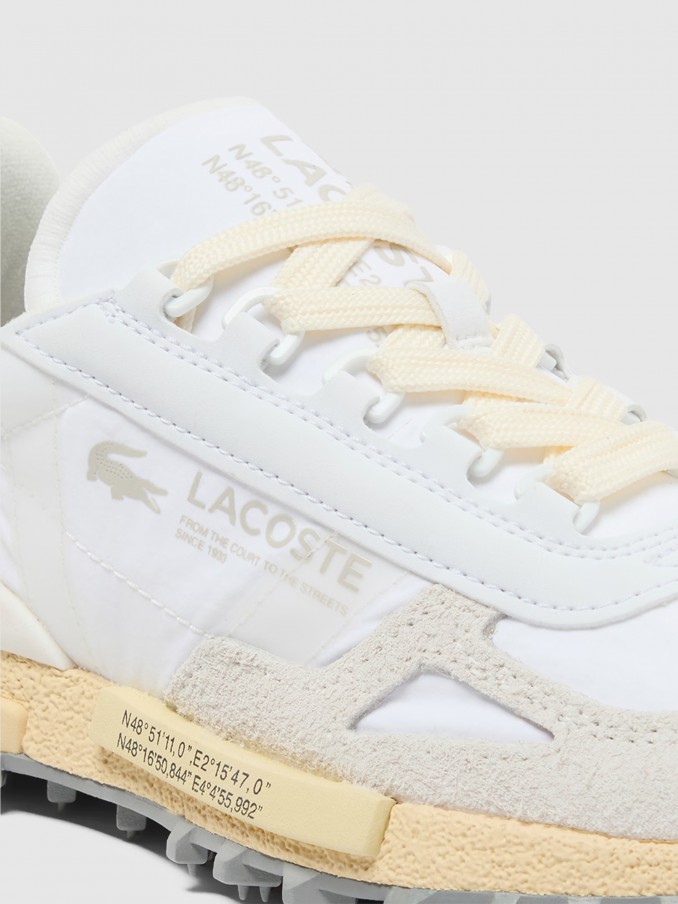 Tenis Mujer Blanco Lacoste