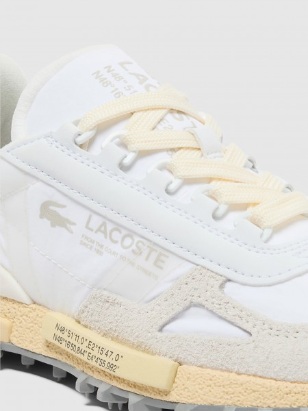 Sneakers Woman White Lacoste Sneakers Woman White Lacoste
