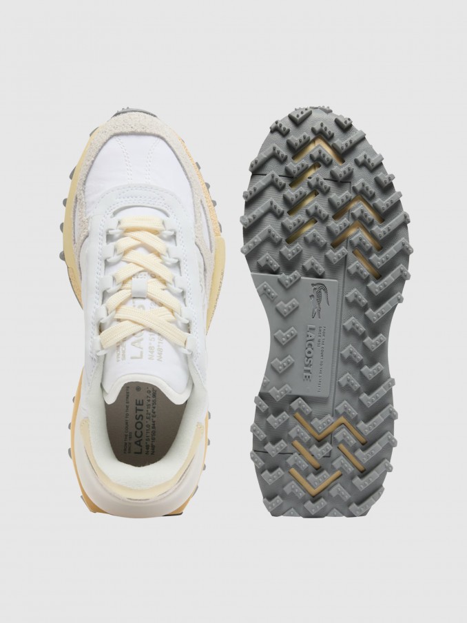 Tenis Mujer Blanco Lacoste