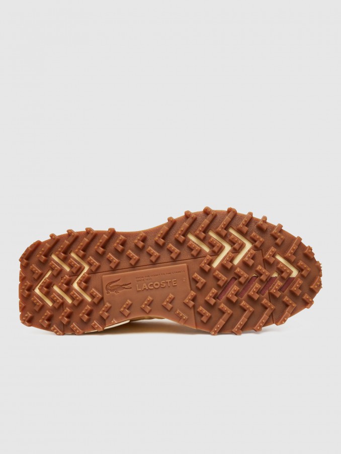 Tenis Mujer Amarillo Lacoste