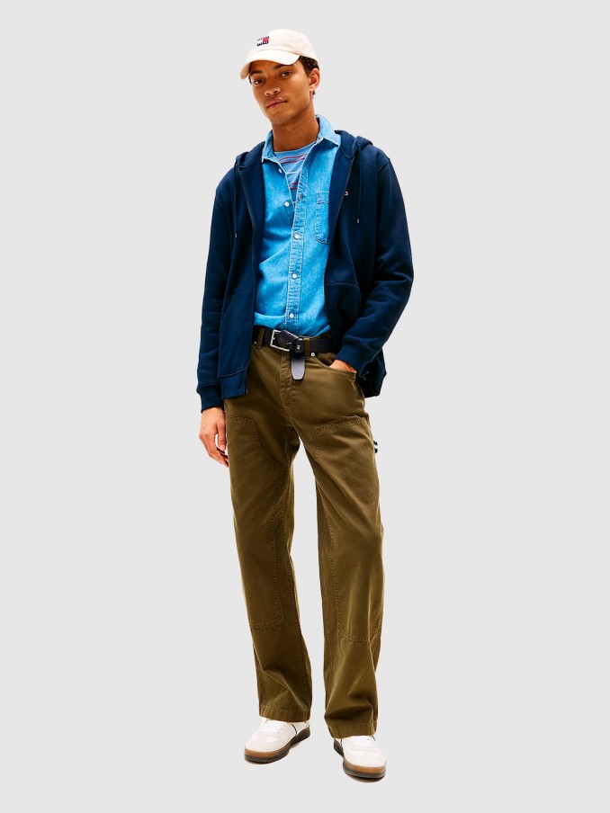 Chaqueta Hombre Azul Marino Tommy Jeans