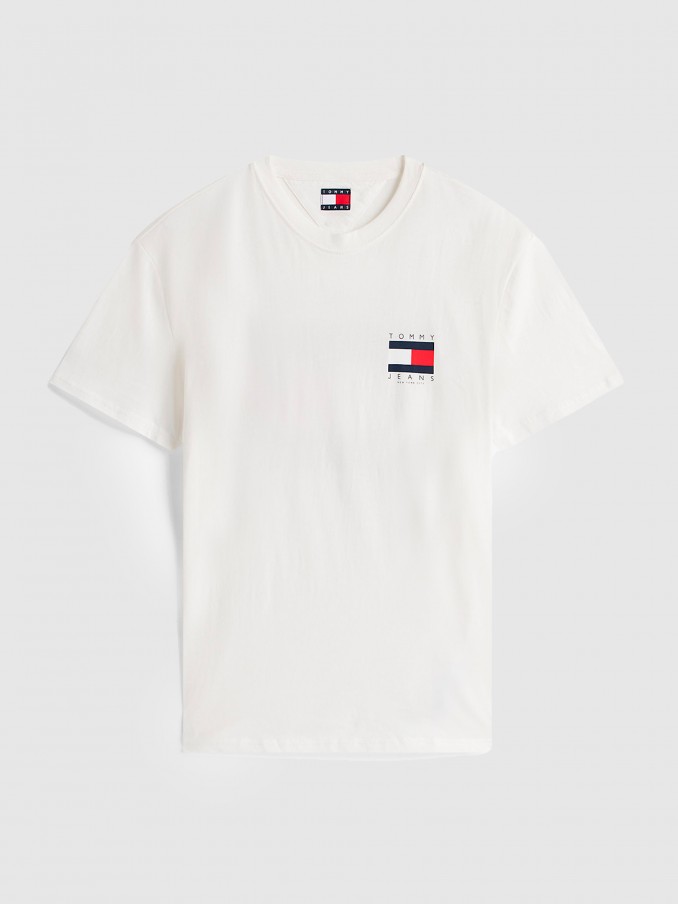 T-Shirt Man White Tommy Jeans
