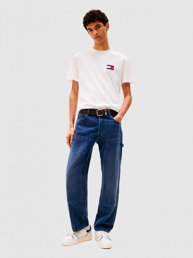 T-Shirt Man White Tommy Jeans