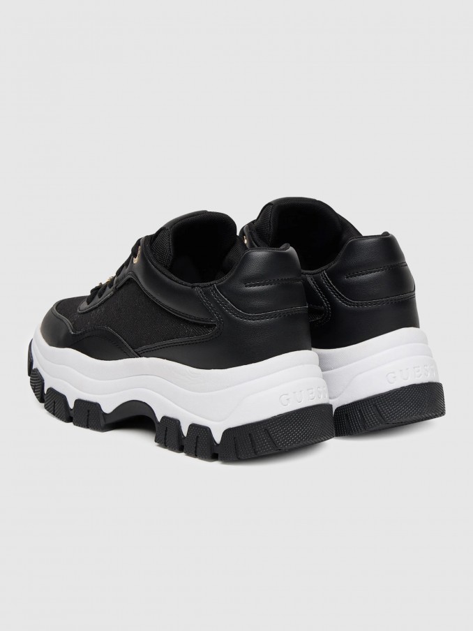 Tenis Mujer Negro Guess