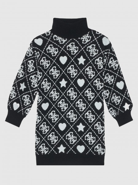 Dress Girl Black Guess