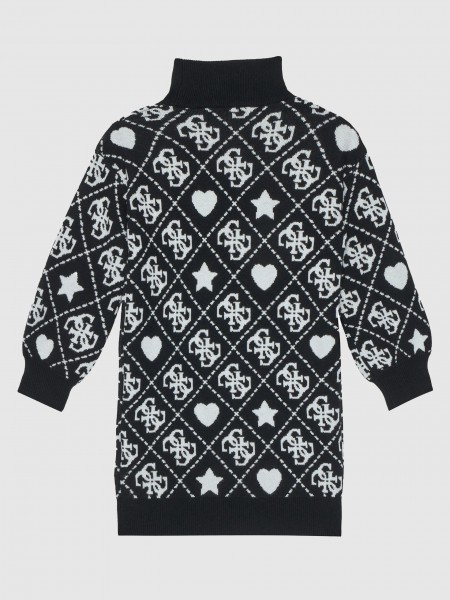 Vestido Nia Negro Guess