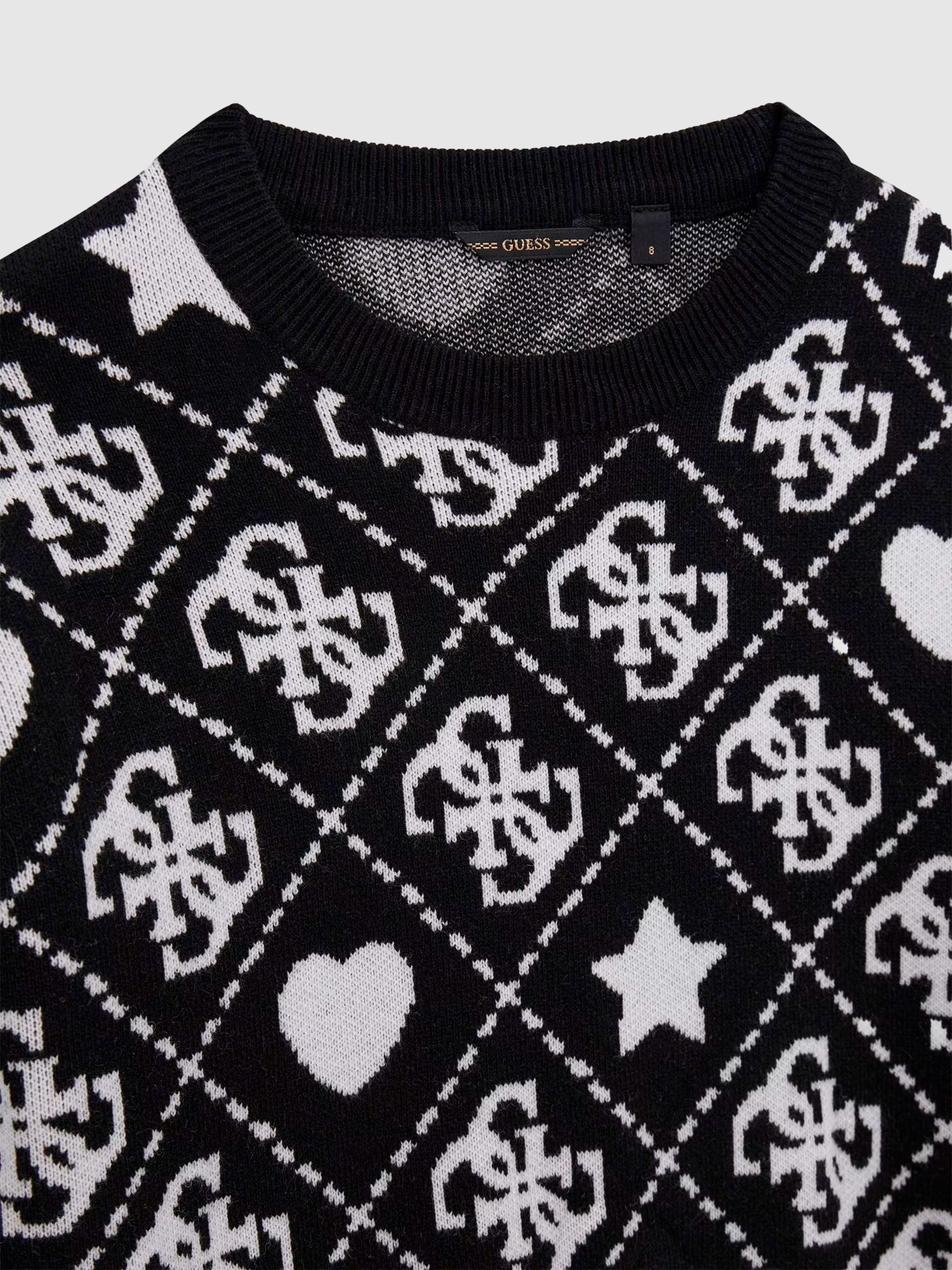 Jersey Niña Negro Guess