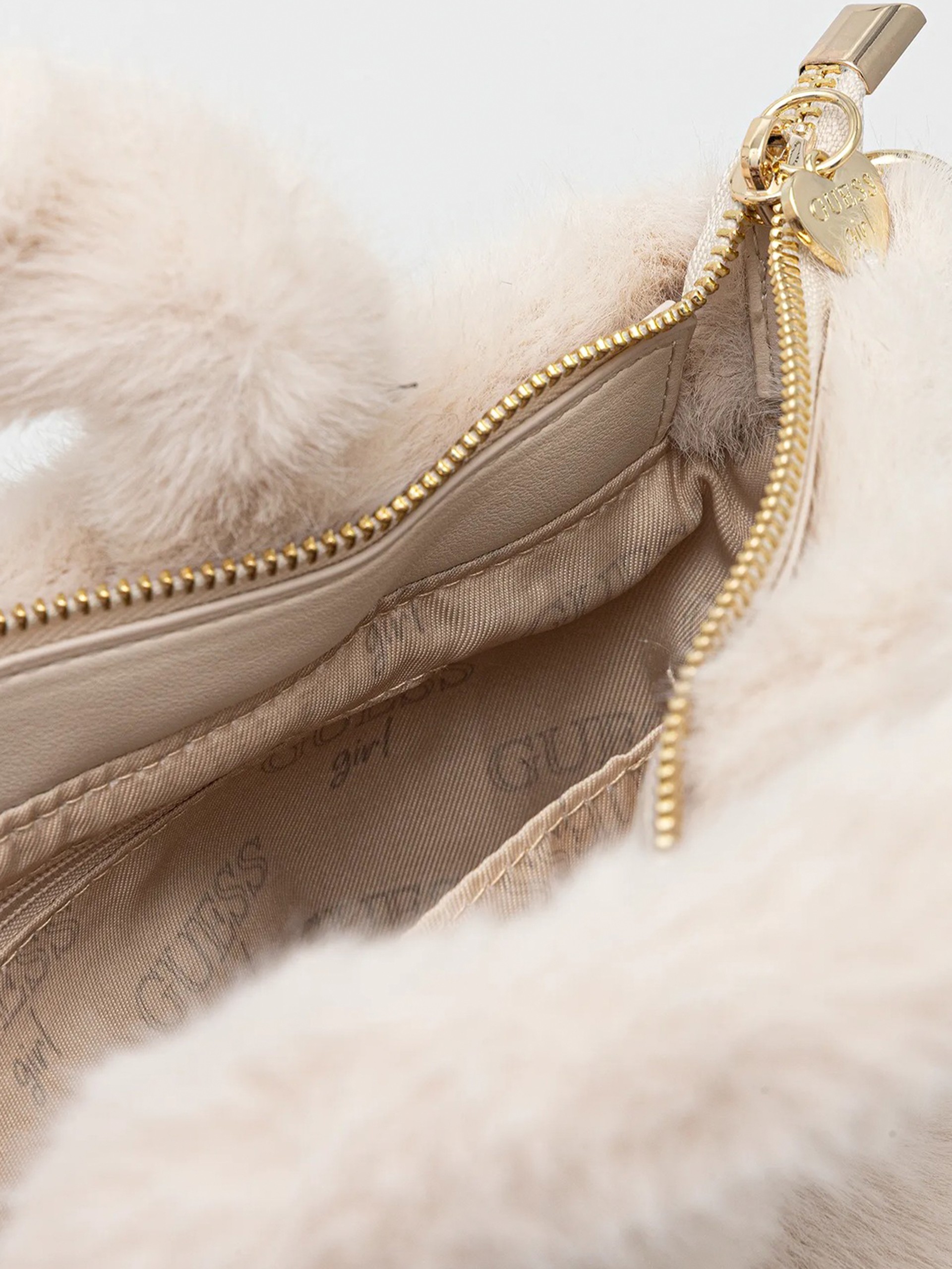 Bolsos de Mano Niña Crema Guess