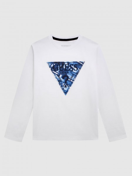 Sueter Nio Blanco Guess