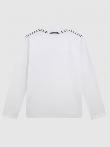 Pullover Boy White Guess Pullover Boy White Guess