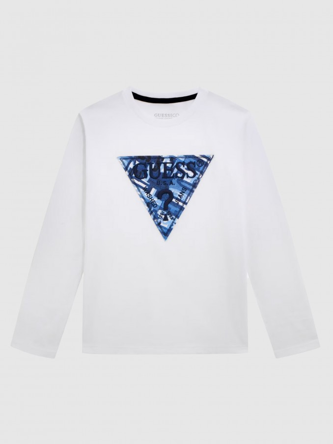 Sueter Nio Blanco Guess
