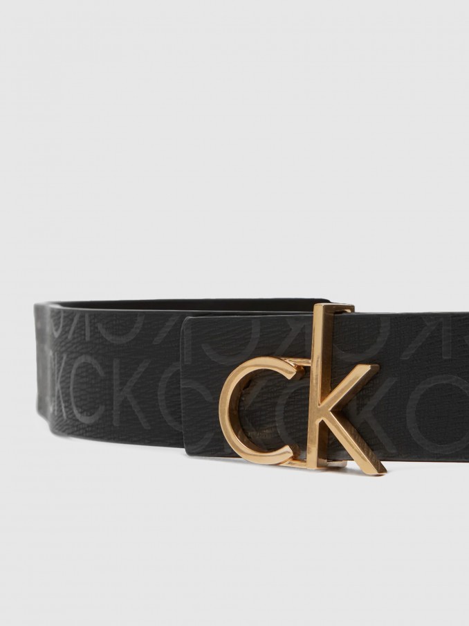 Belt Woman Black Calvin Klein