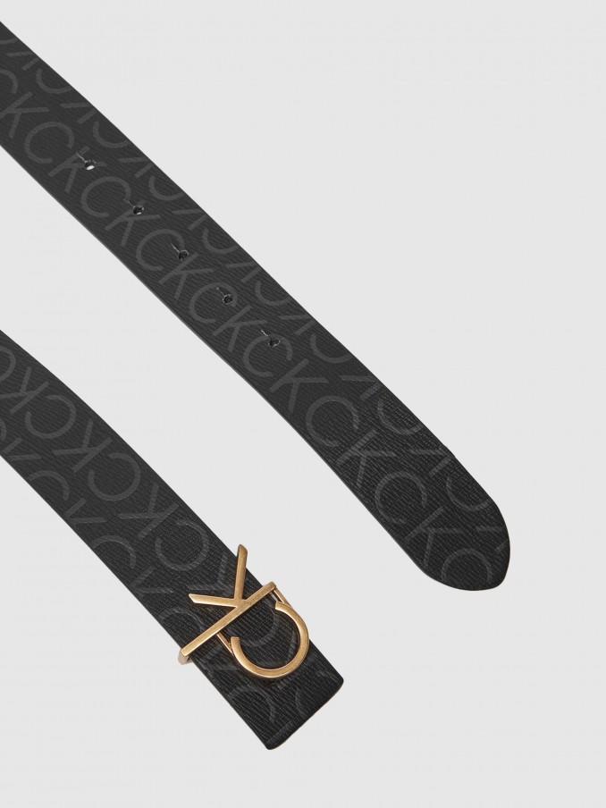 Belt Woman Black Calvin Klein