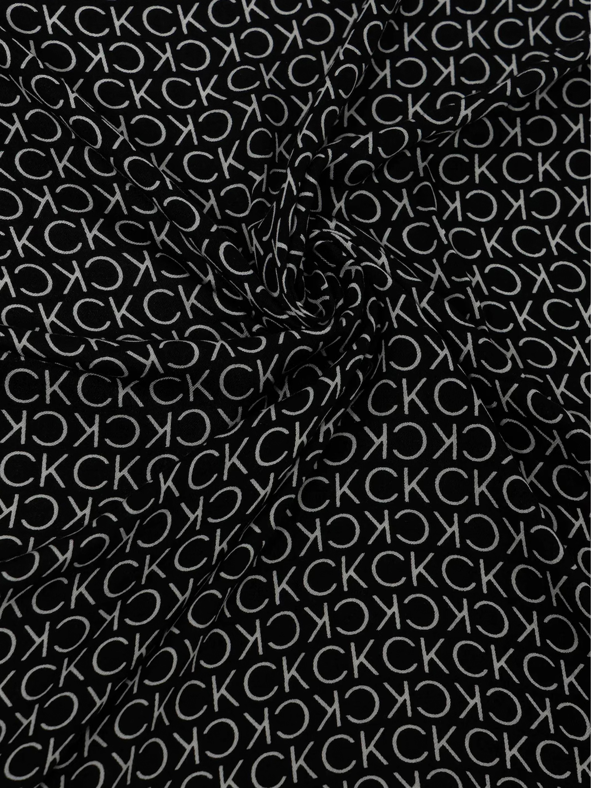 Scarf Woman Black Calvin Klein