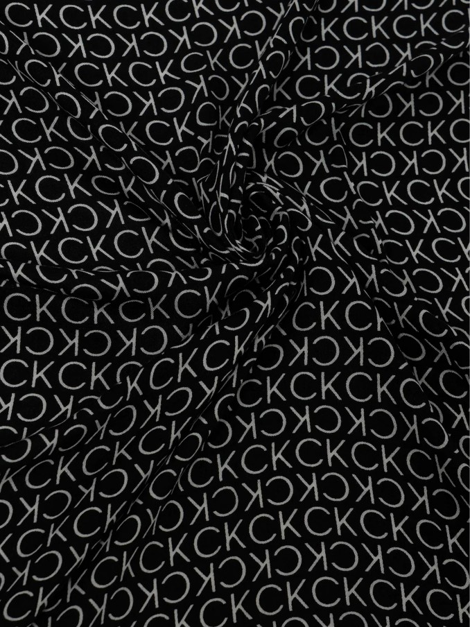 Scarf Woman Black Calvin Klein
