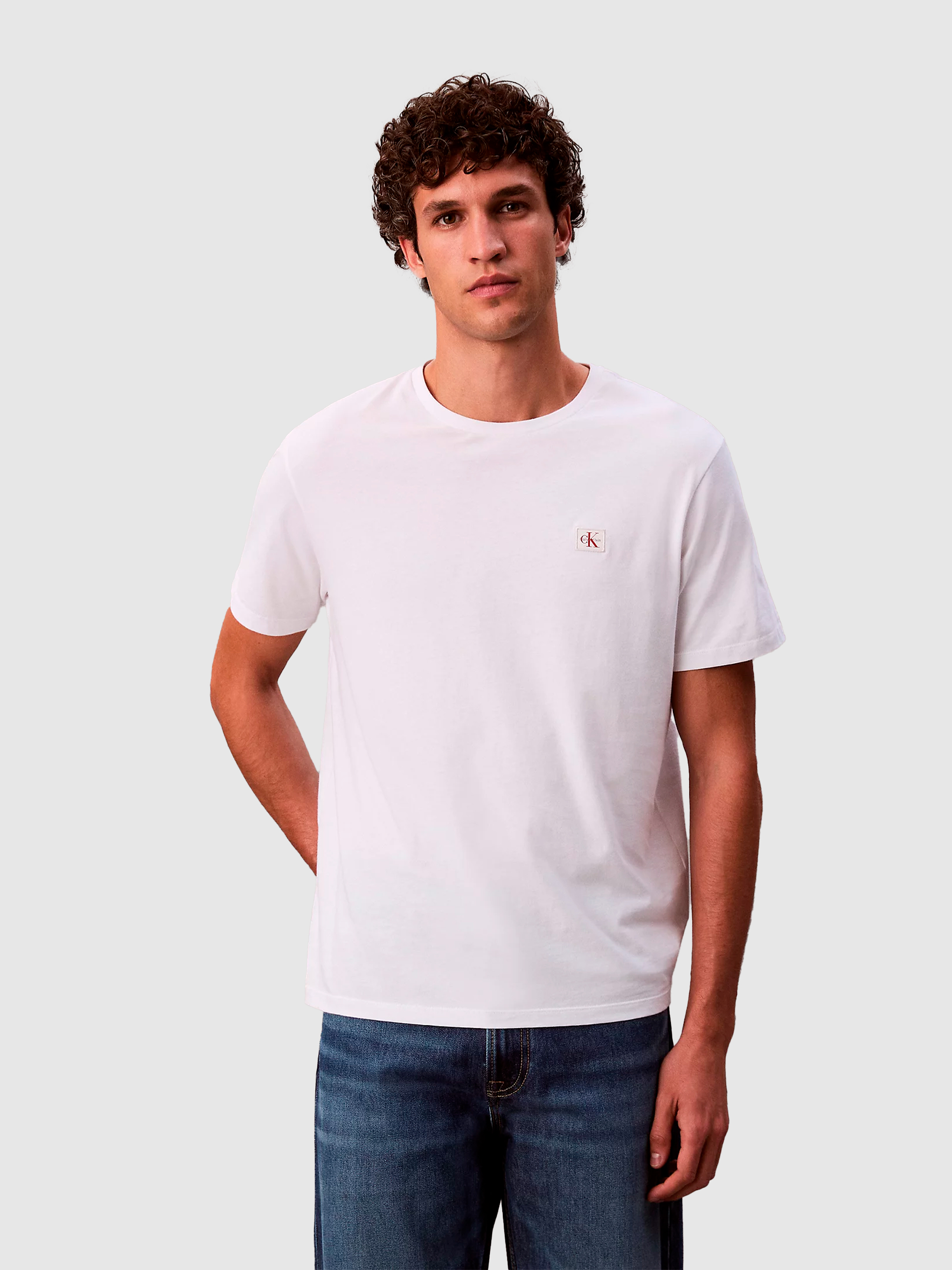 T-Shirt Man White Calvin Klein