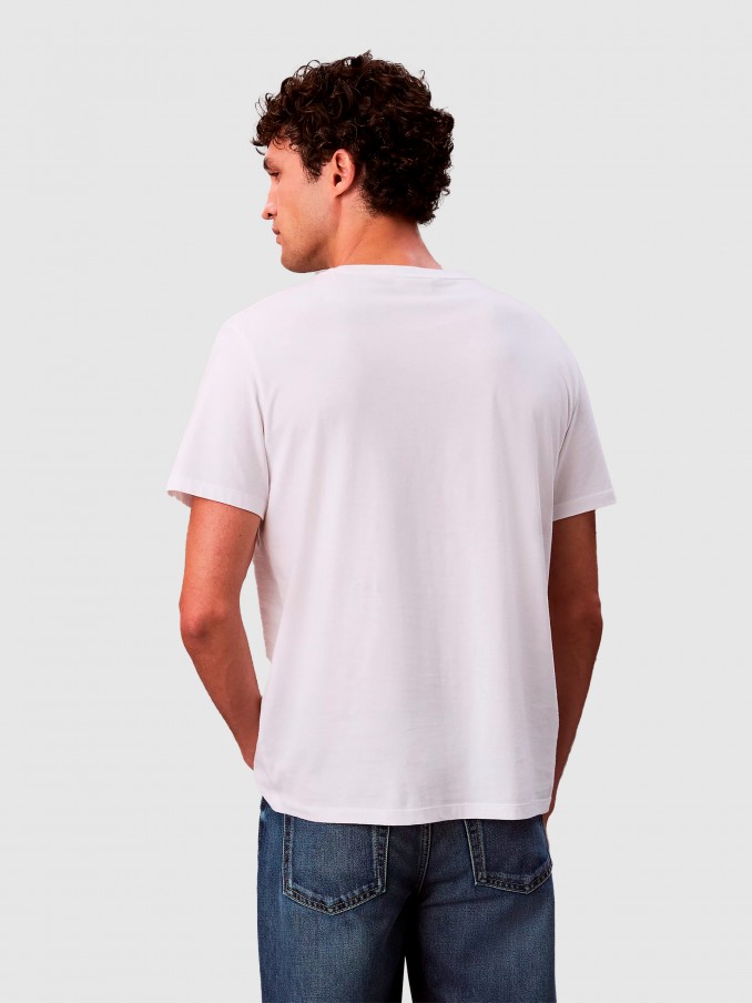 T-Shirt Man White Calvin Klein