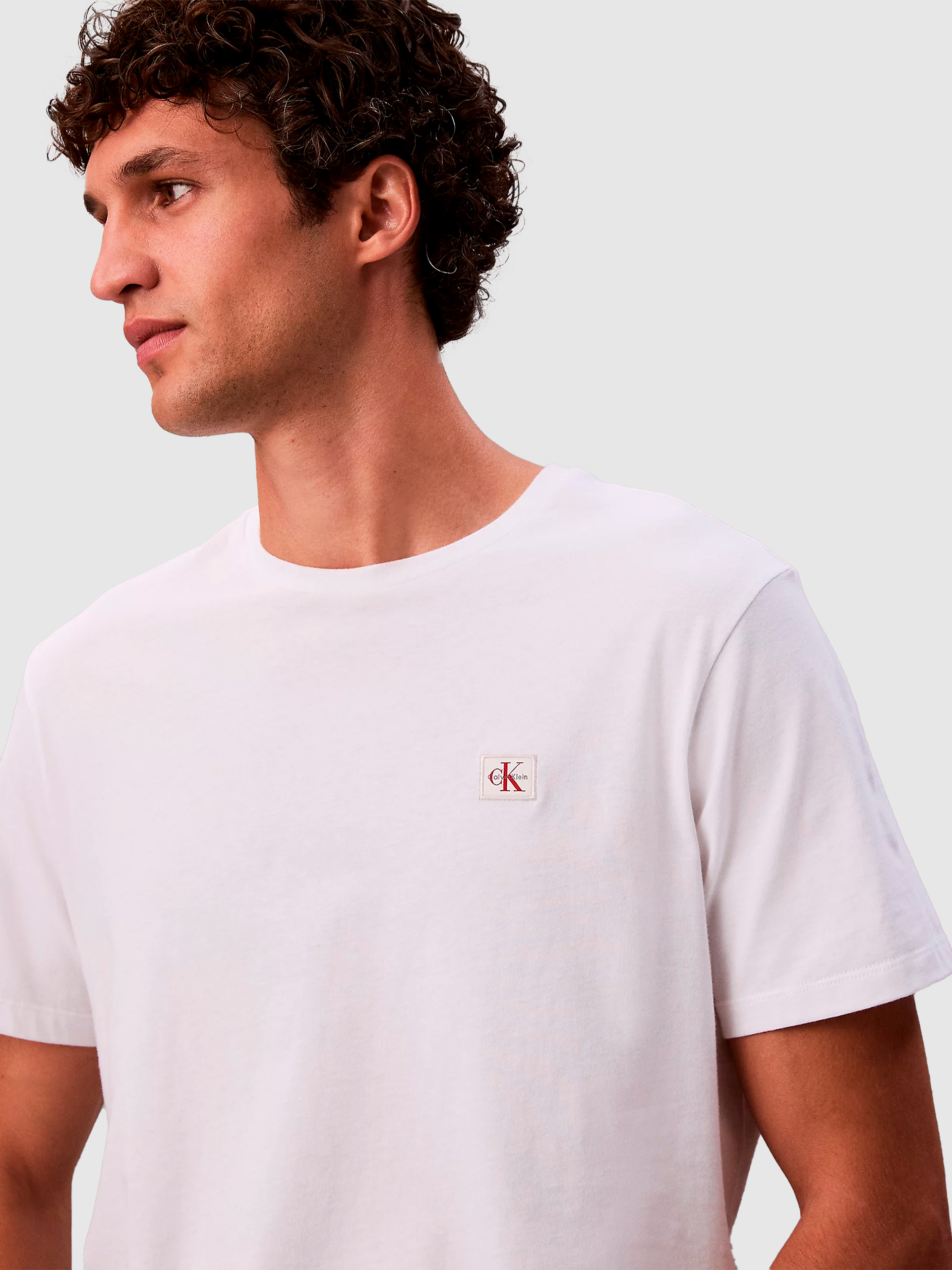 T-Shirt Man White Calvin Klein