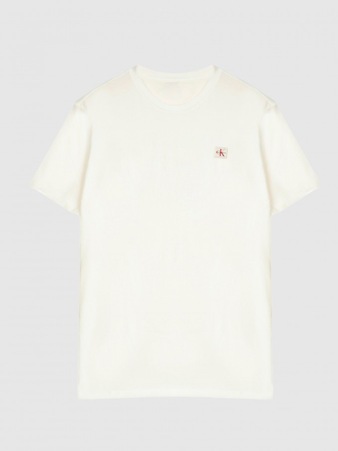 Camiseta Hombre Blanco Calvin Klein