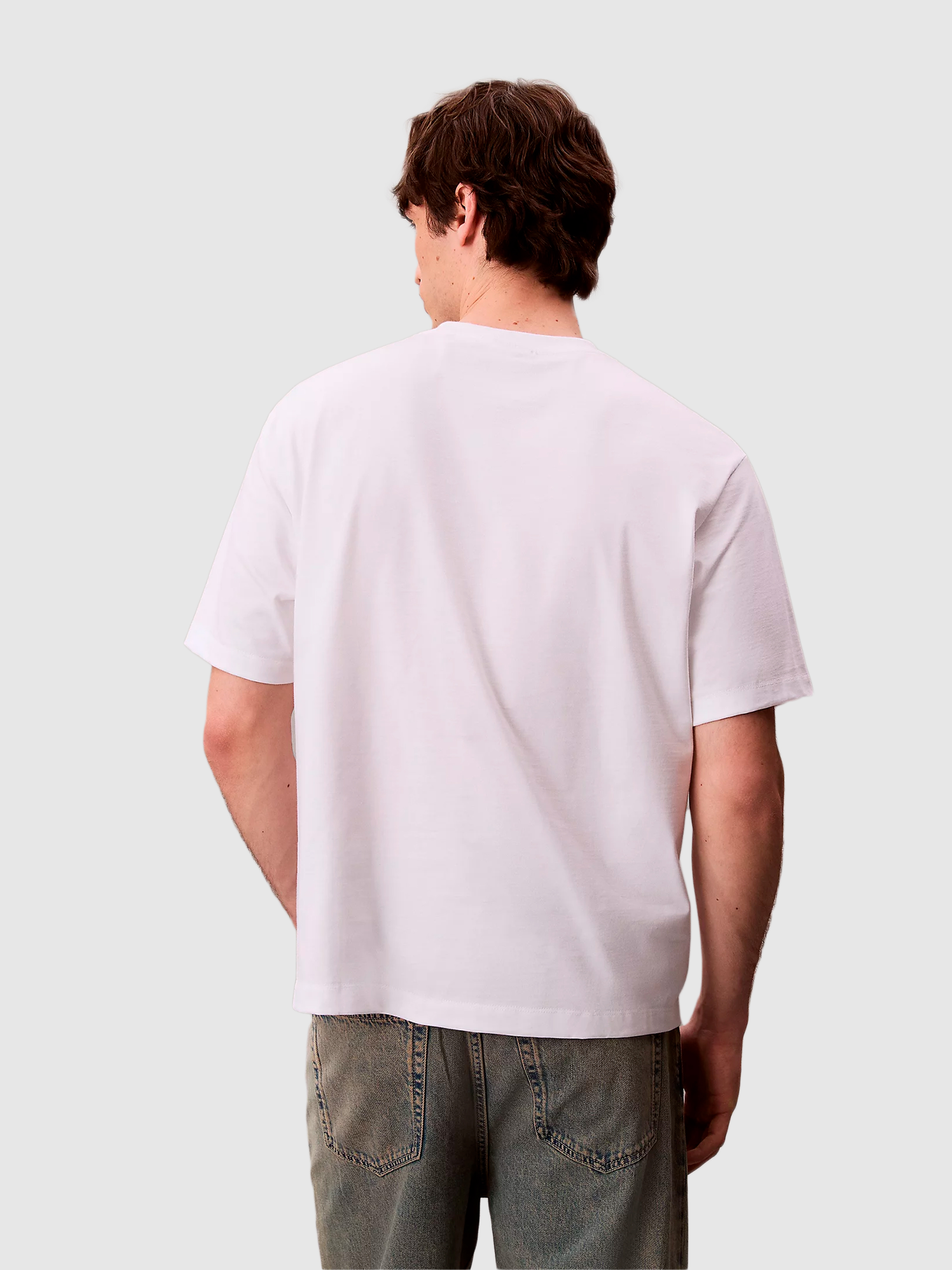 T-Shirt Man White Calvin Klein