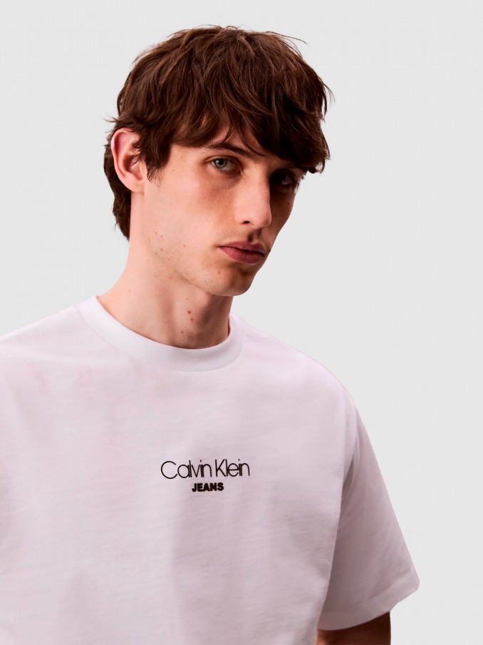 T-Shirt Man White Calvin Klein
