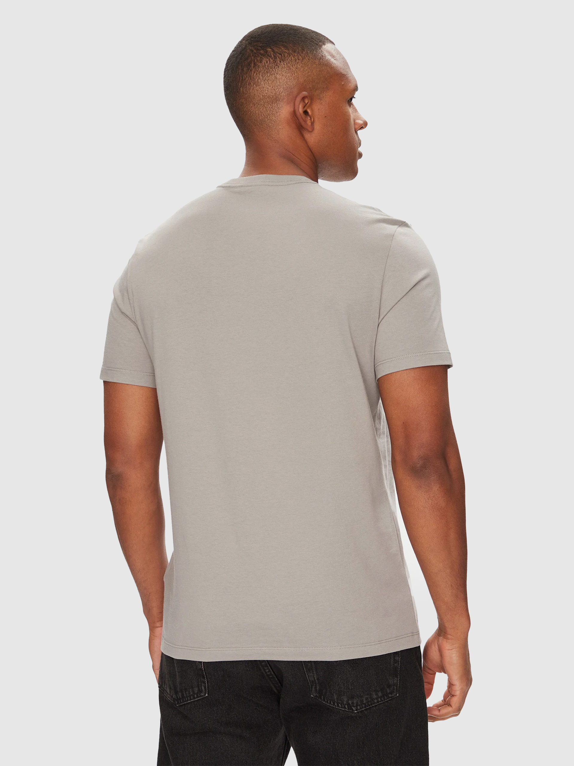 Camiseta Hombre Gris Calvin Klein