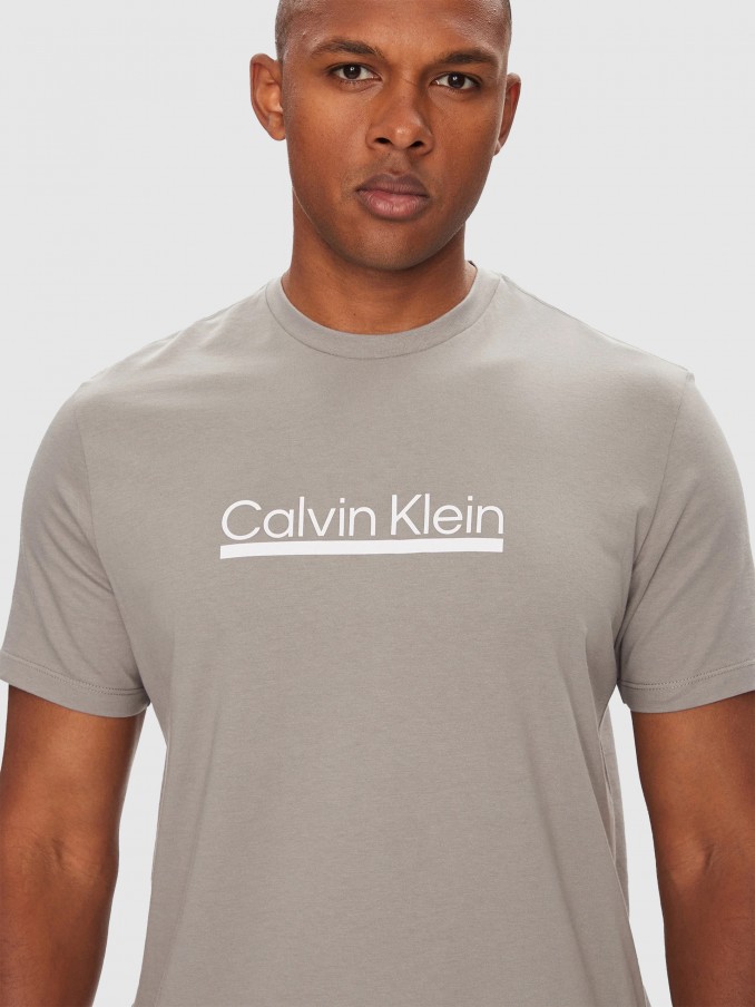 T-Shirt Man Grey Calvin Klein