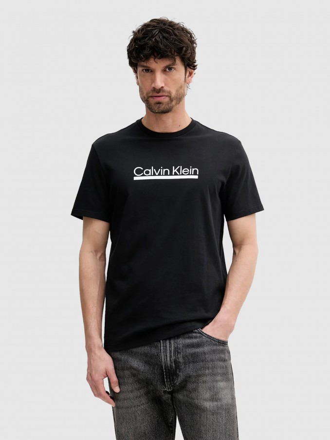 T-Shirt Man Black Calvin Klein