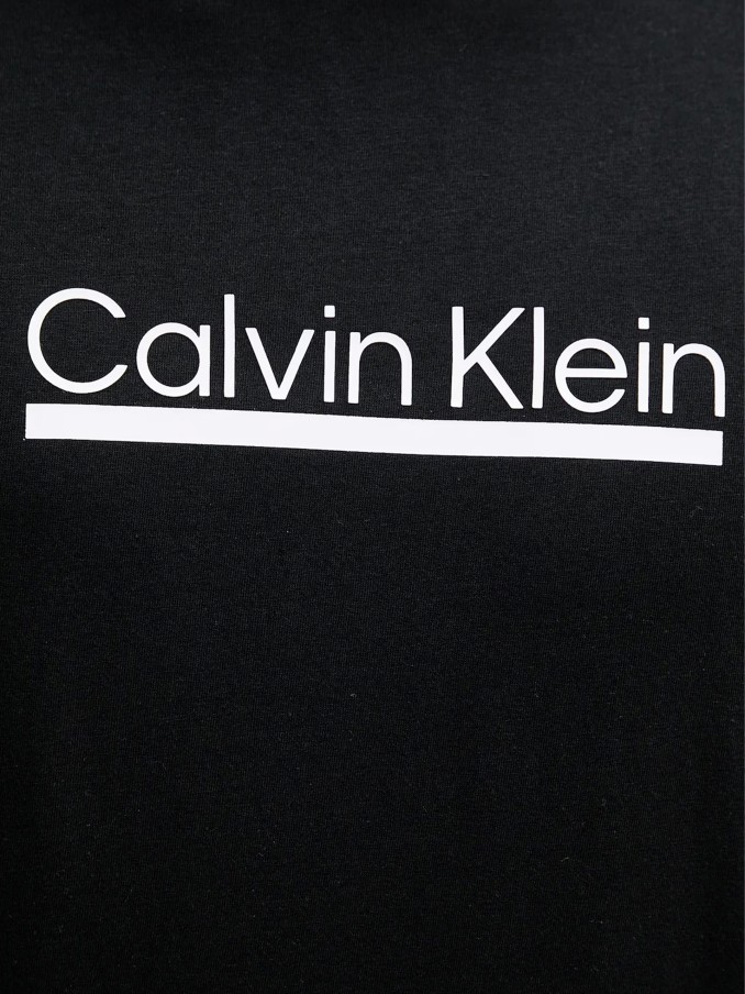 Camiseta Hombre Negro Calvin Klein