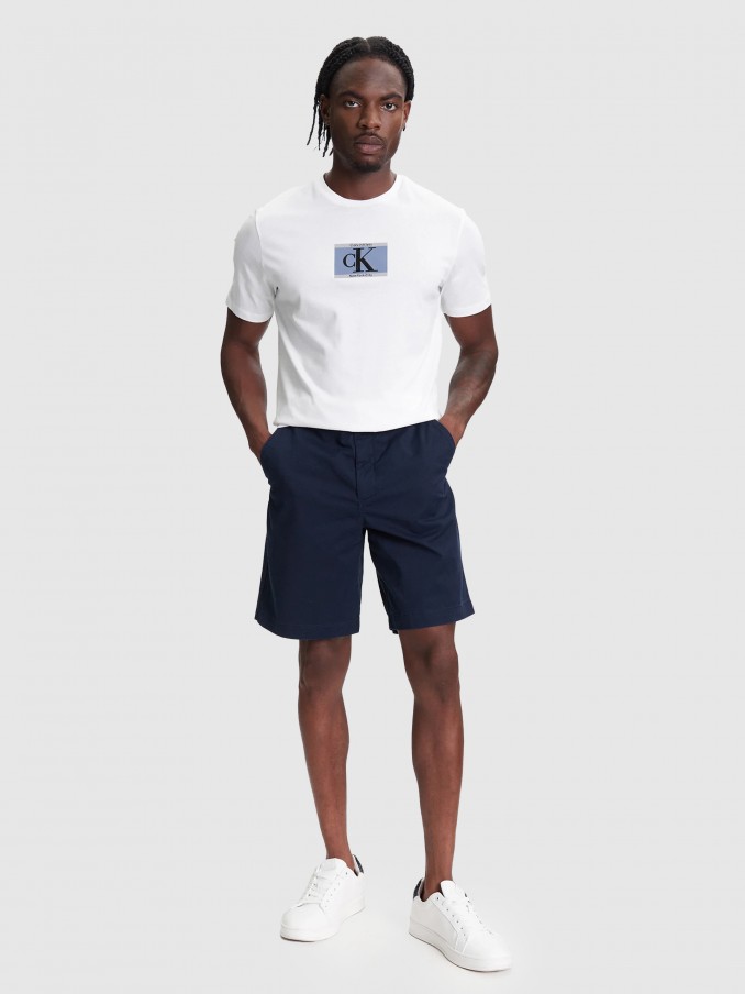 T-Shirt Man White Calvin Klein