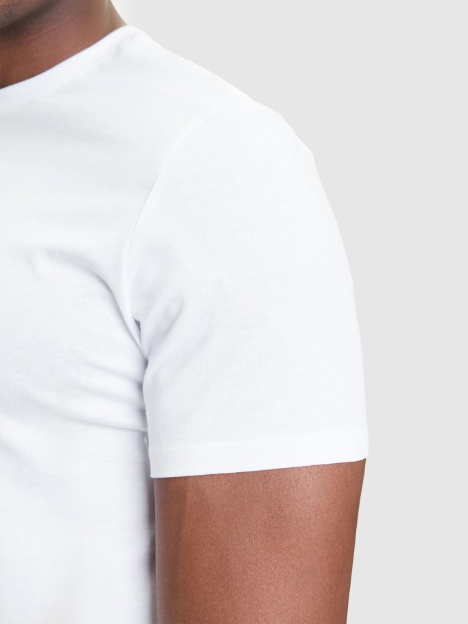 T-Shirt Man White Calvin Klein