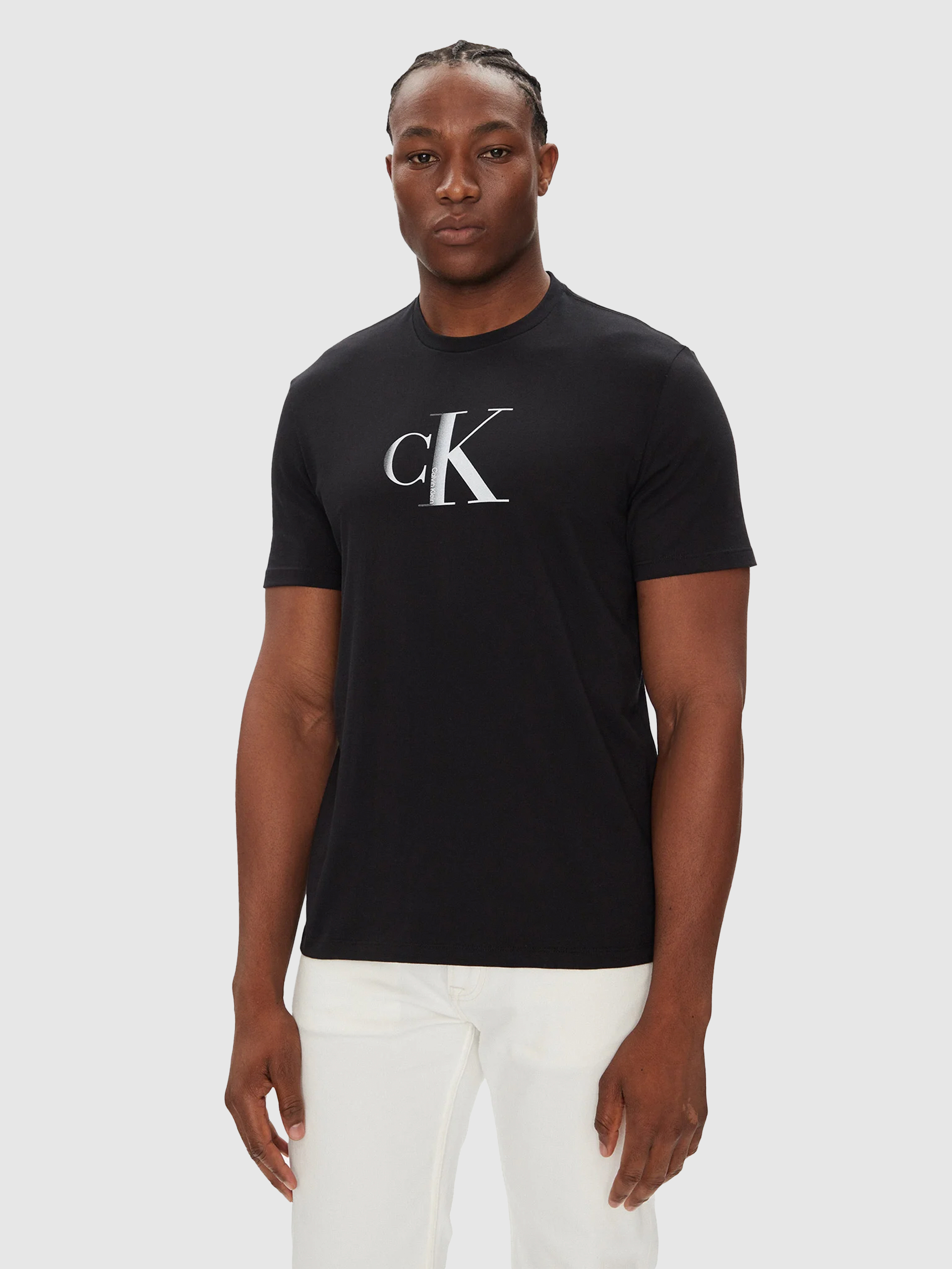 Camiseta Hombre Negro Calvin Klein
