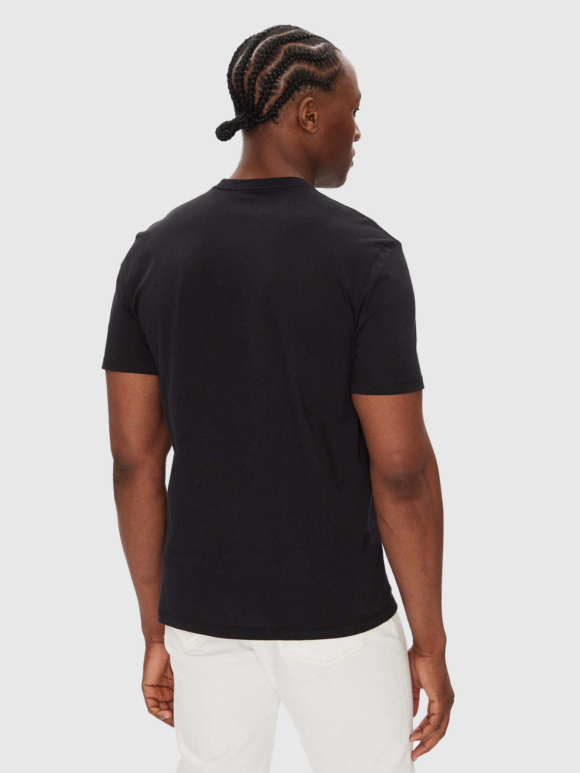 Camiseta Hombre Negro Calvin Klein