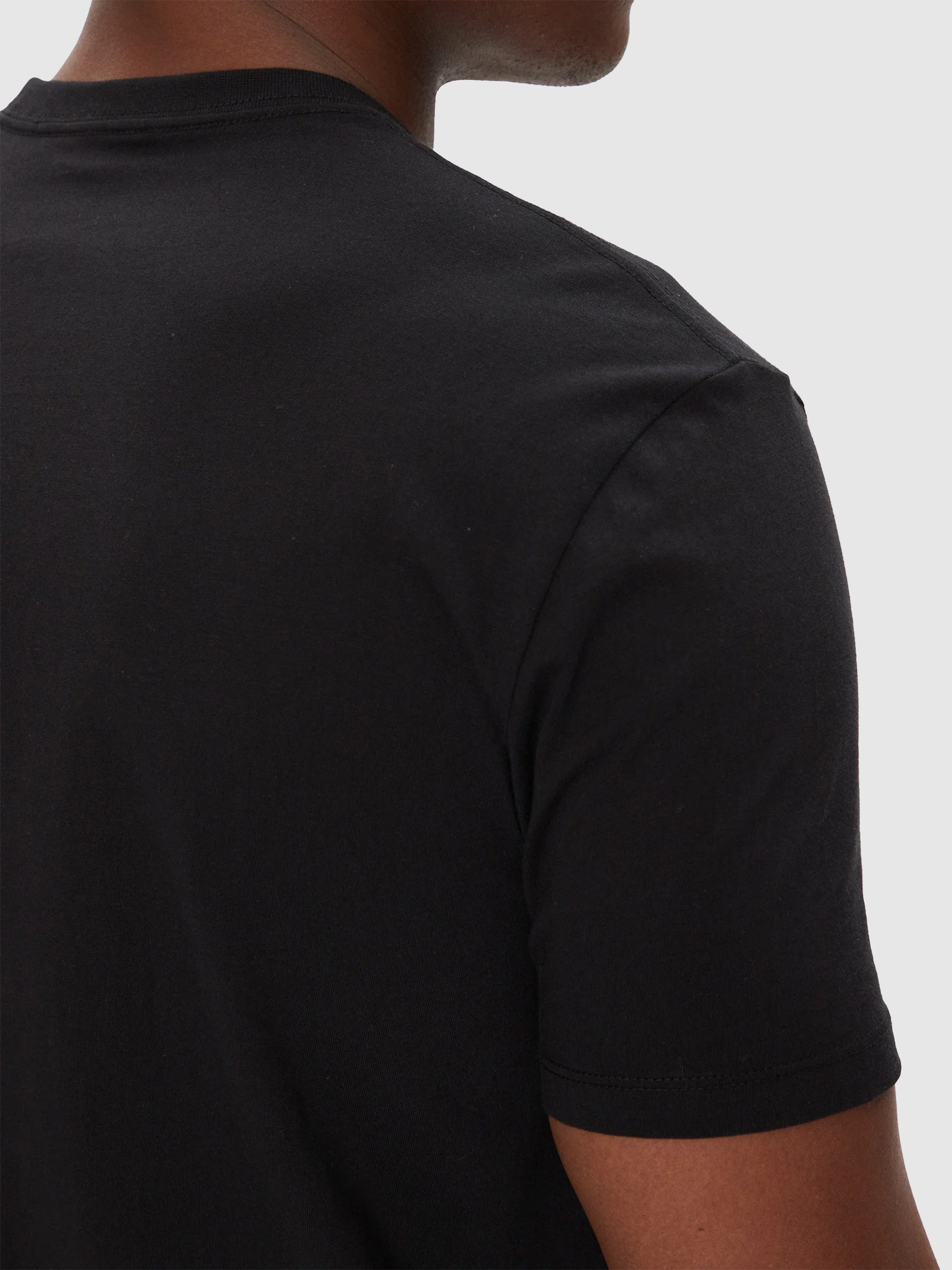 Camiseta Hombre Negro Calvin Klein