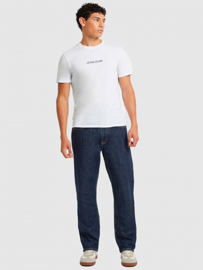 Pantalones Hombre Jeans Oscuros Guess Jeans