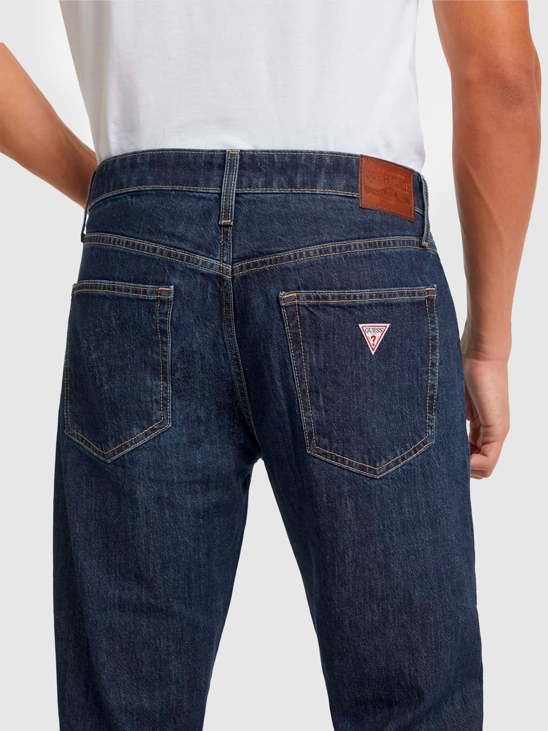 Pants Man Dark Jeans Guess Jeans