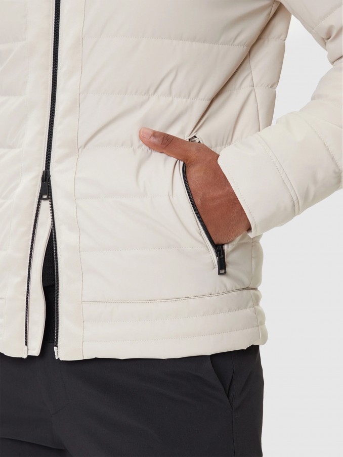 Chaqueta Hombre Crema Guess