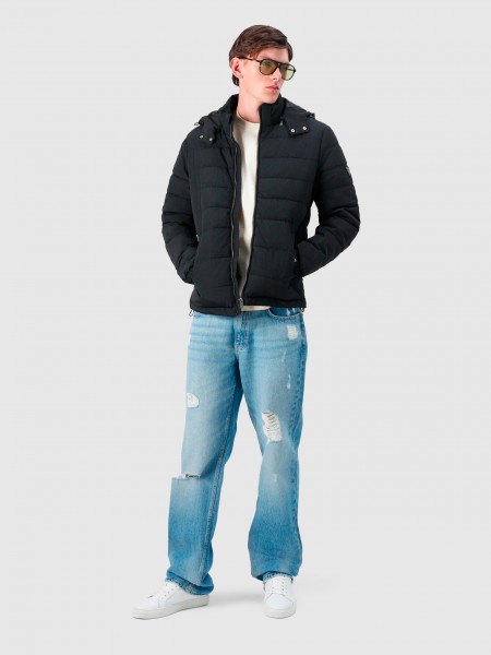 Chaqueta Hombre Azul Marino Guess