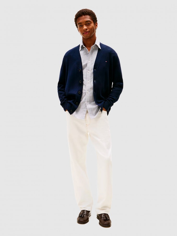 Chaqueta Hombre Azul Marino Tommy Hilfiger