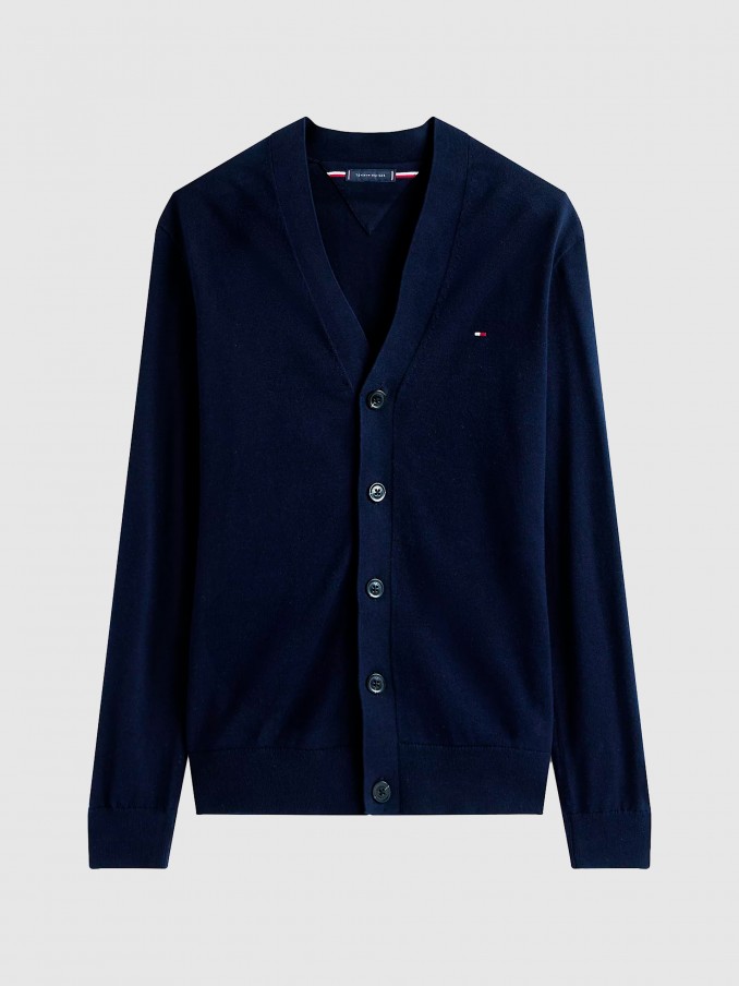 Chaqueta Hombre Azul Marino Tommy Hilfiger
