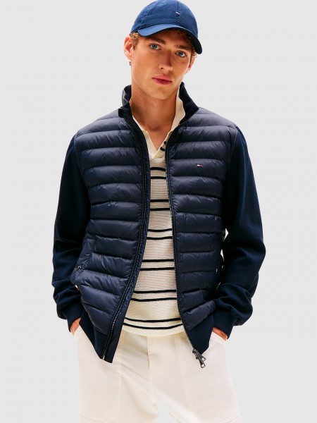 Jacket Man Navy Blue Tommy Hilfiger