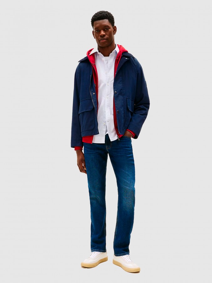 Pants Man Dark Jeans Tommy Hilfiger