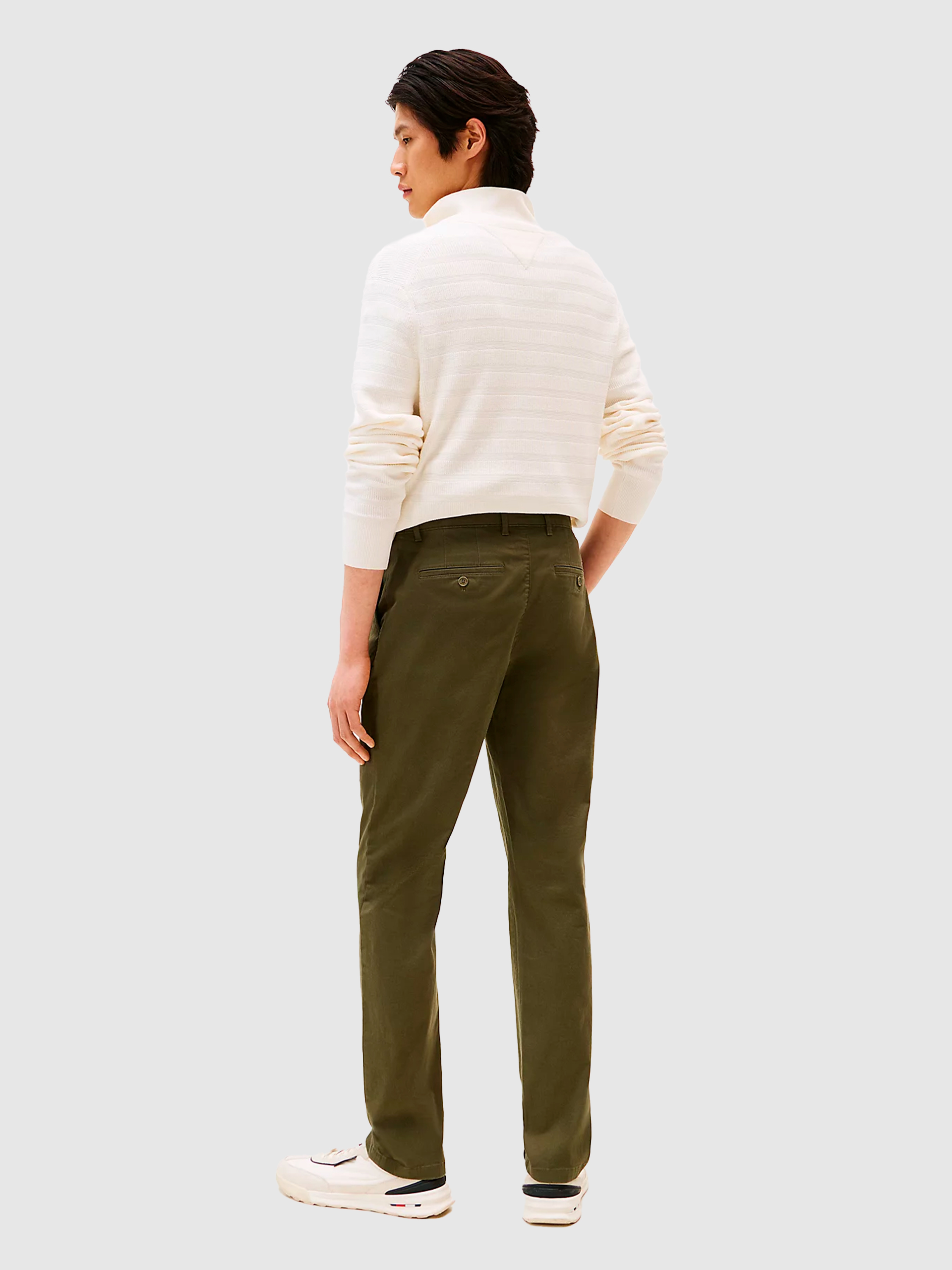 Pantalones Hombre Verde Tommy Hilfiger