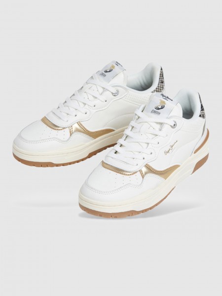 Tenis Mujer Blanco Pepe Jeans London
