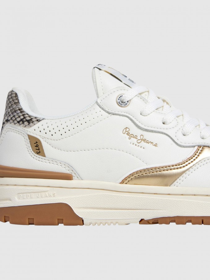 Tenis Mujer Blanco Pepe Jeans London