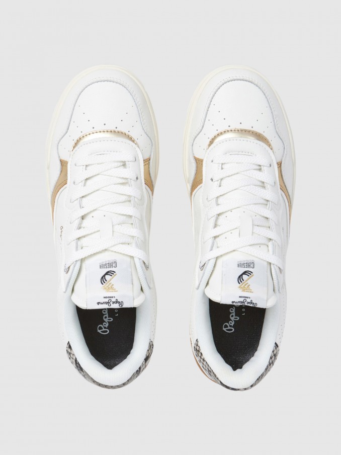 Tenis Mujer Blanco Pepe Jeans London